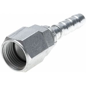 8B-8MP-SS Stainless Steel Braid Male Pipe (NPTF - 30 Cone Seat)