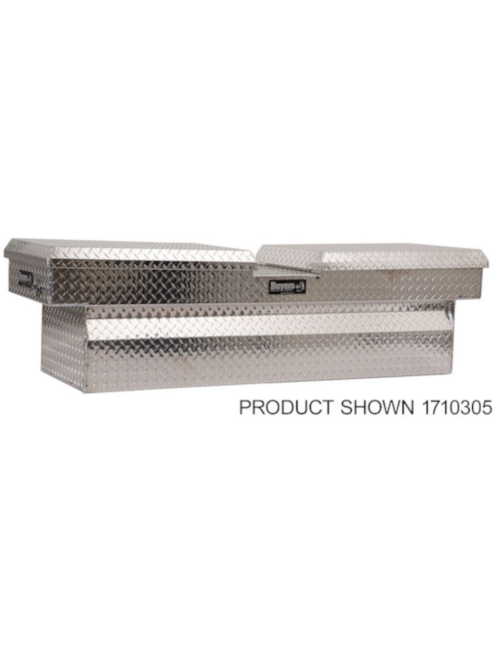 Husky diamond plate clearance truck tool box