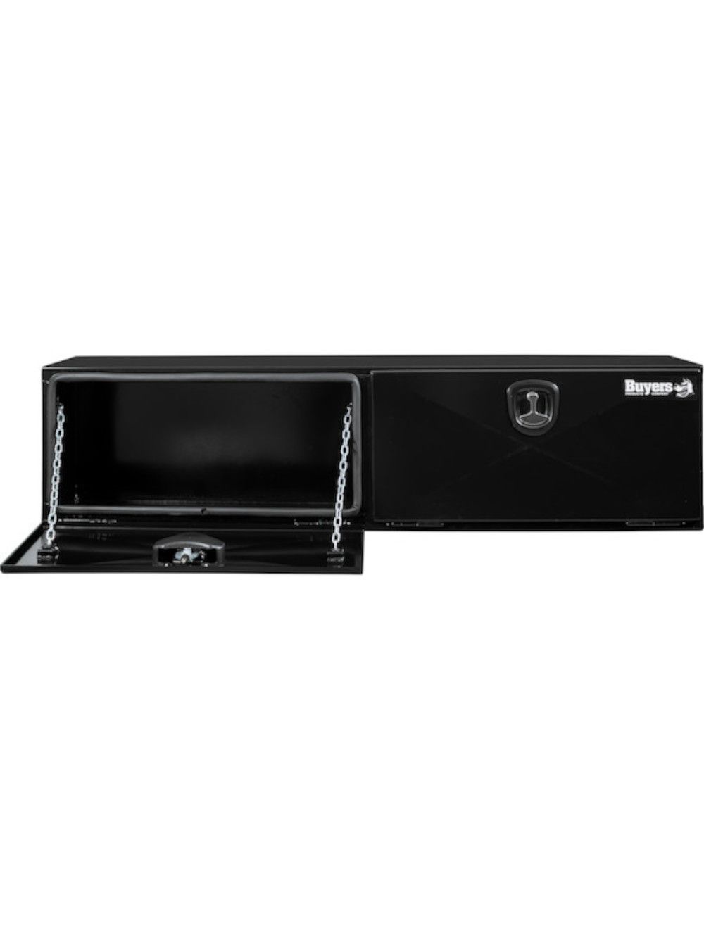 XD HEAVY DUTY BLACK STEEL UNDERBODY TRUCK TOOL BOX