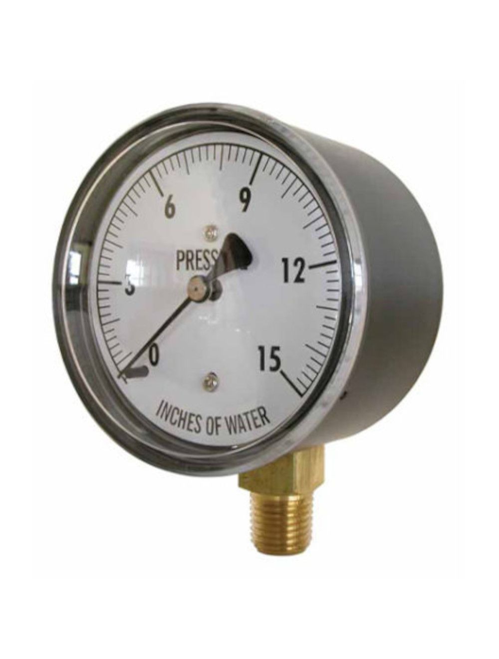 Small top pressure gauge