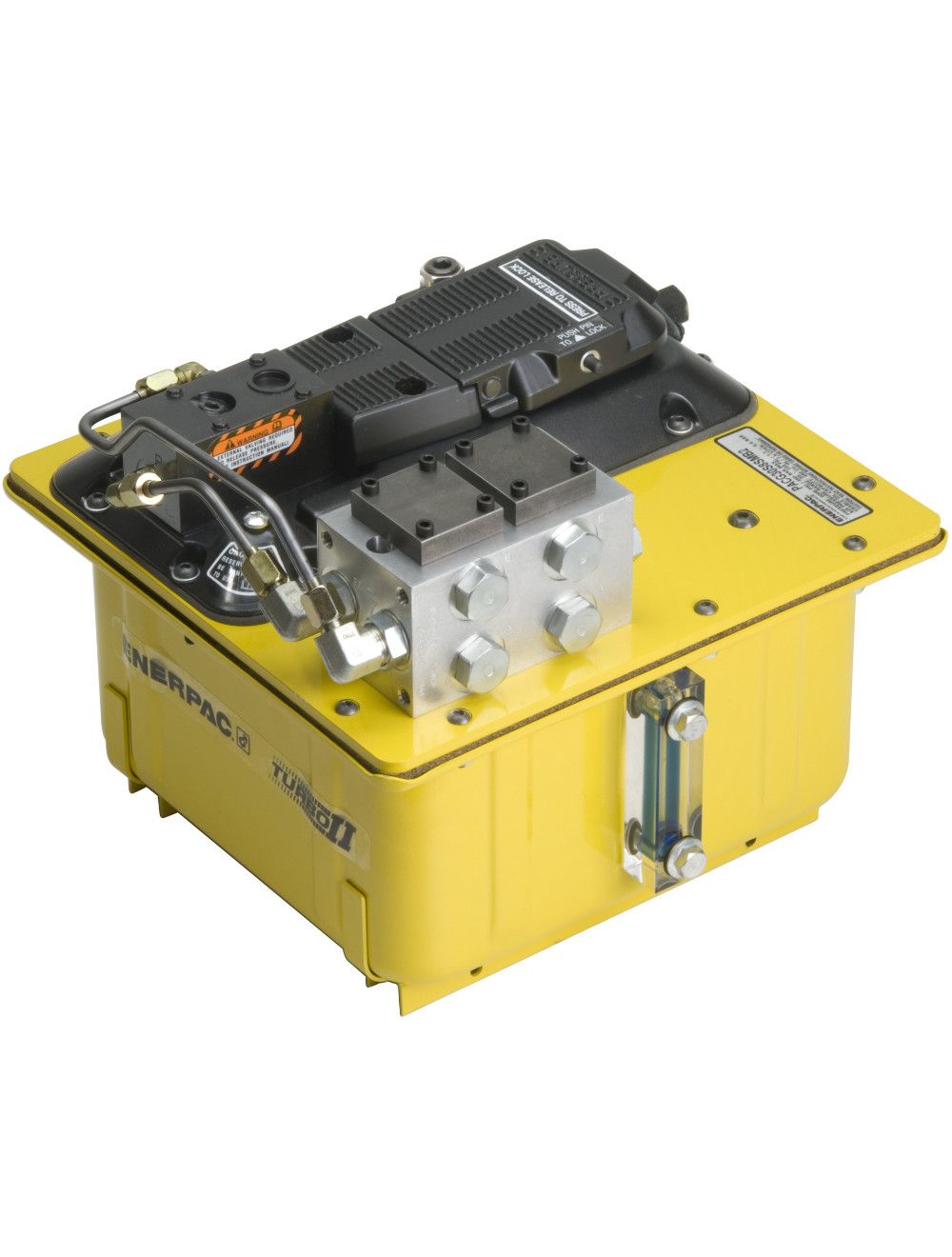 PACG50S8S, Turbo II Air Hydraulic Pump, Remote Valve Mount, 120 in3/min